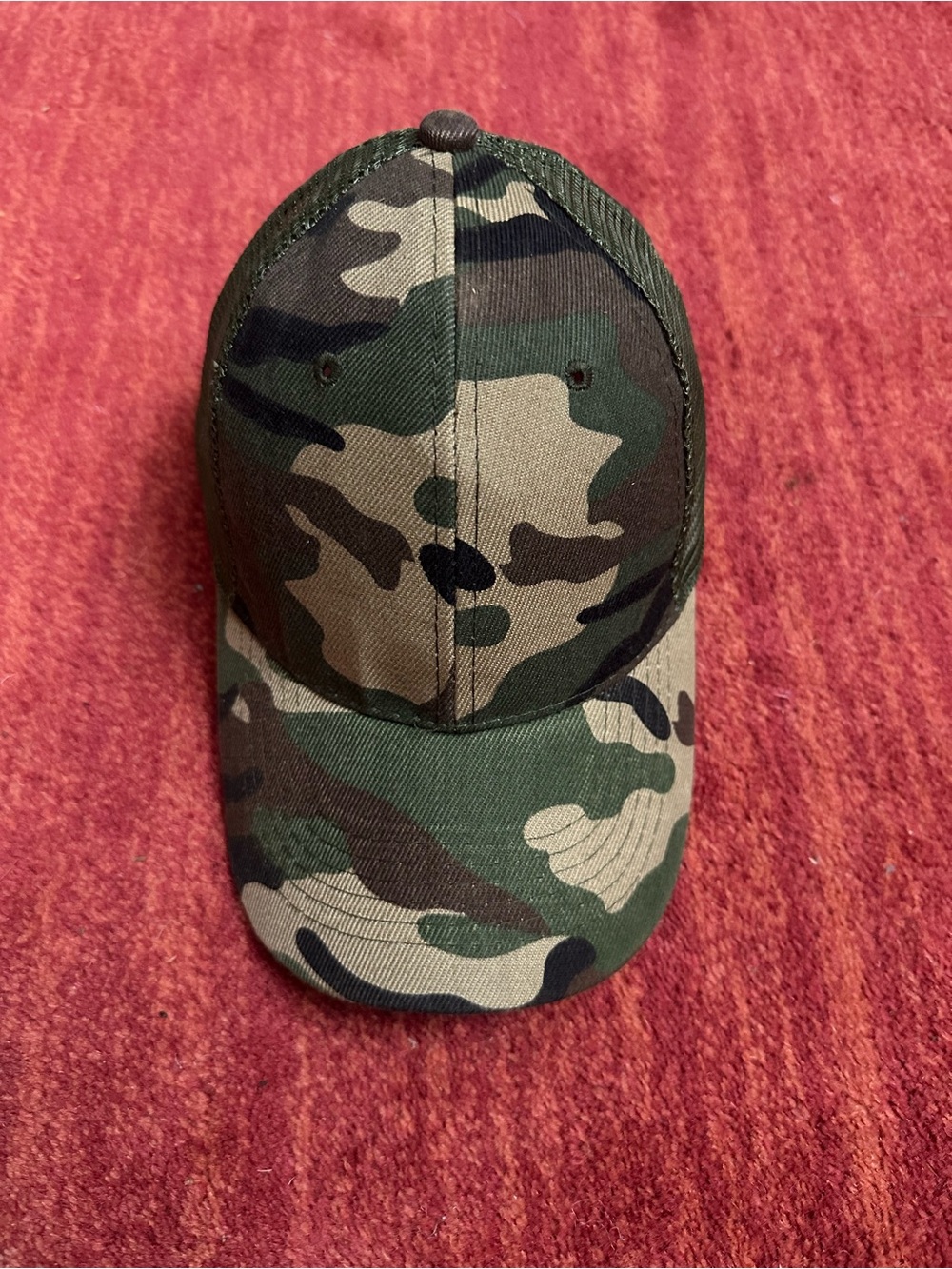 Brand New Women’s or Big Kid’s Camouflage Baseball Cap Hat